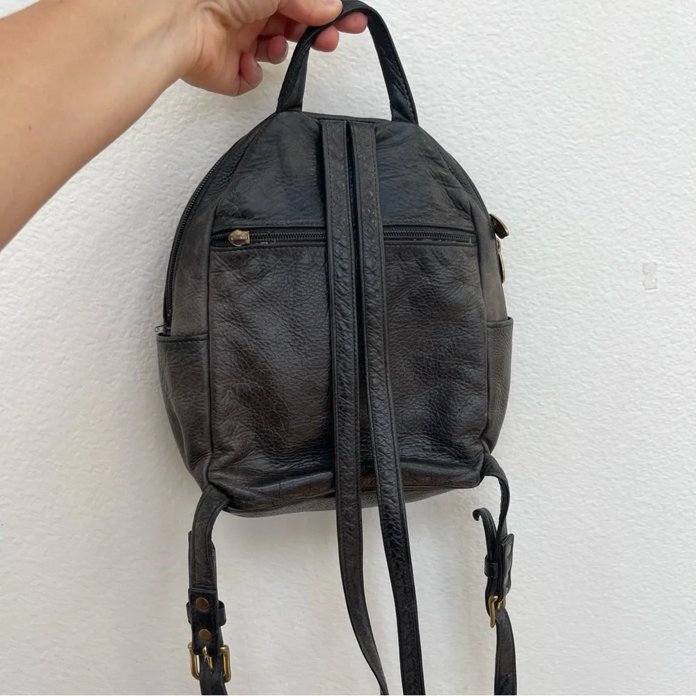Libaire Vintage Mini Leather Backpack